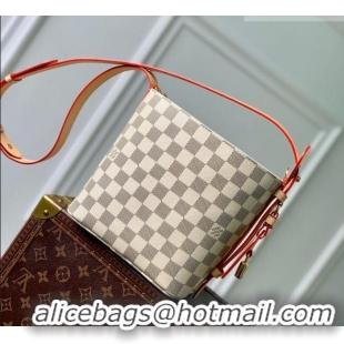 Buy Discount Louis Vuitton Damier Azur Canvas All In BB Bucket Bag N40855 2026