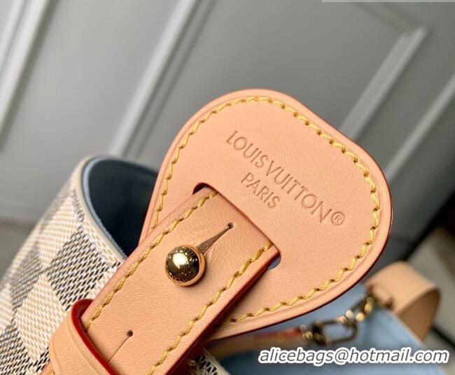 Buy Discount Louis Vuitton Damier Azur Canvas All In BB Bucket Bag N40855 2026