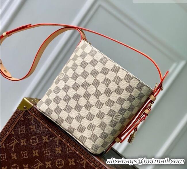 Buy Discount Louis Vuitton Damier Azur Canvas All In BB Bucket Bag N40855 2026