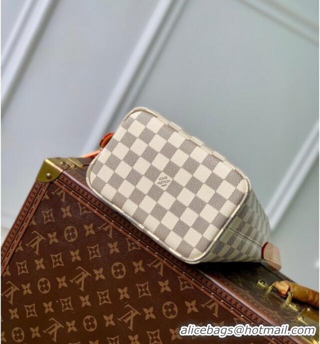 Buy Discount Louis Vuitton Damier Azur Canvas All In BB Bucket Bag N40855 2026