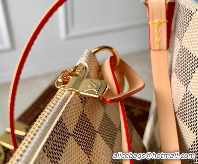 Buy Discount Louis Vuitton Damier Azur Canvas All In BB Bucket Bag N40855 2026