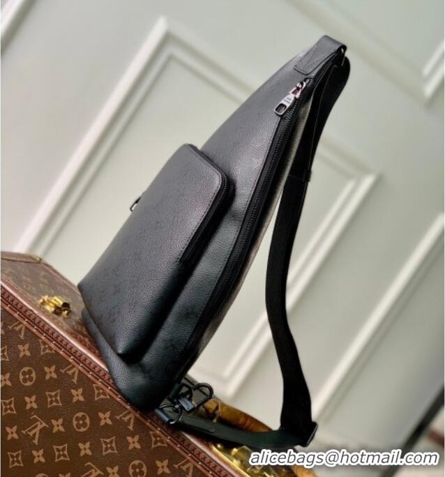 Grade Design Louis Vuitton Monogram Midnight Canvas Mens Duo Slingbag Bag M28399 Black 2026