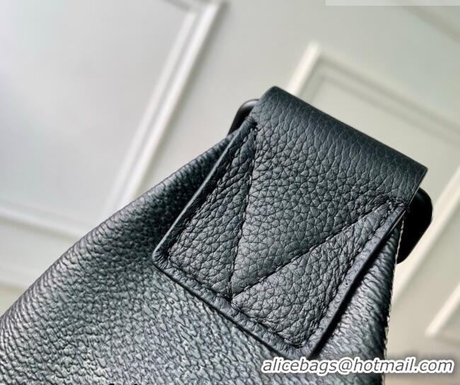 Grade Design Louis Vuitton Monogram Midnight Canvas Mens Duo Slingbag Bag M28399 Black 2026