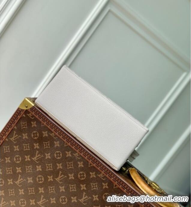 Luxury Discount Louis Vuitton Petit Palais Tote Bag in Monogram Leather M13803 Brume Grey 2026