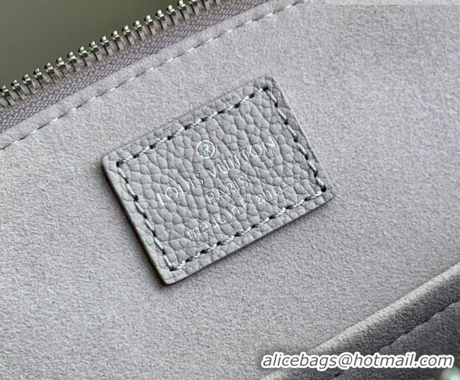 Luxury Discount Louis Vuitton Petit Palais Tote Bag in Monogram Leather M13803 Brume Grey 2026