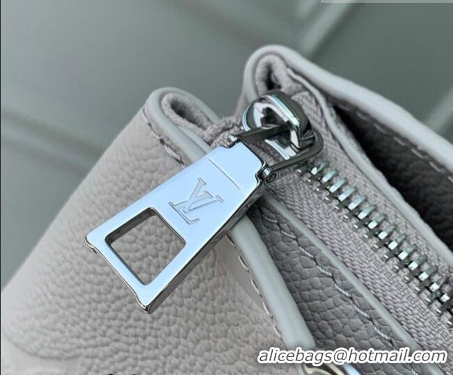 Luxury Discount Louis Vuitton Petit Palais Tote Bag in Monogram Leather M13803 Brume Grey 2026