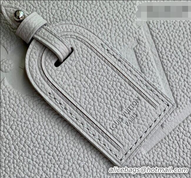 Luxury Discount Louis Vuitton Petit Palais Tote Bag in Monogram Leather M13803 Brume Grey 2026
