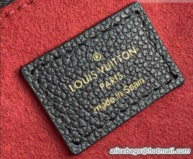 Best Price Louis Vuitton Petit Palais Tote Bag in Monogram Leather M58916 Black 2026
