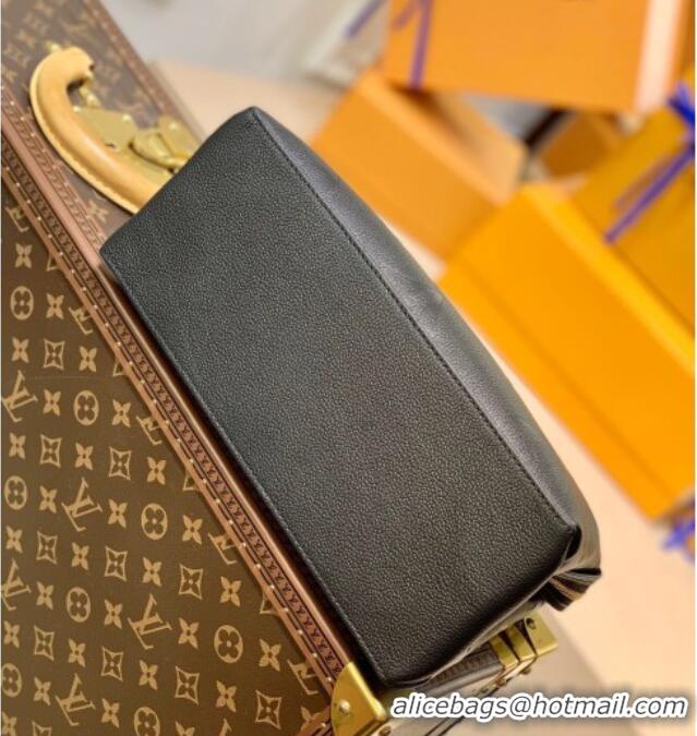 Best Price Louis Vuitton Petit Palais Tote Bag in Monogram Leather M58916 Black 2026