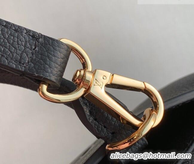 Best Price Louis Vuitton Petit Palais Tote Bag in Monogram Leather M58916 Black 2026