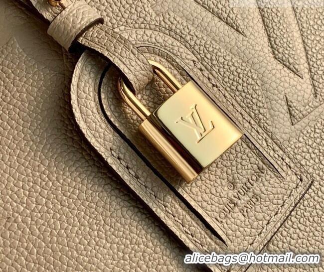 Promotional Louis Vuitton Petit Palais Large Tote Bag in Monogram Leather M45833 Beige 2026