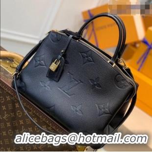 Reasonable Price Louis Vuitton Petit Palais Large Tote Bag in Monogram Leather M45811 Black 2026