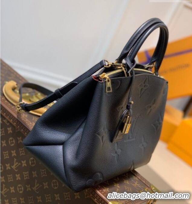 Reasonable Price Louis Vuitton Petit Palais Large Tote Bag in Monogram Leather M45811 Black 2026