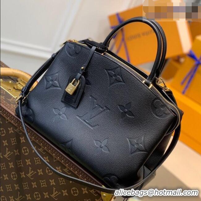 Reasonable Price Louis Vuitton Petit Palais Large Tote Bag in Monogram Leather M45811 Black 2026