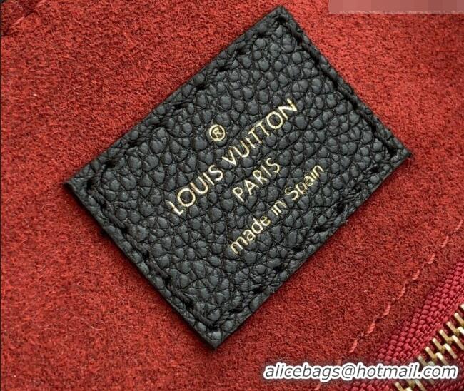Reasonable Price Louis Vuitton Petit Palais Large Tote Bag in Monogram Leather M45811 Black 2026