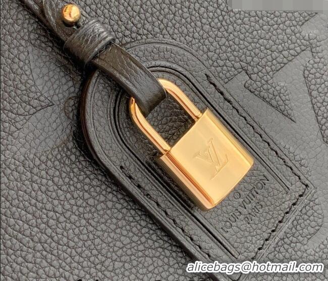 Reasonable Price Louis Vuitton Petit Palais Large Tote Bag in Monogram Leather M45811 Black 2026