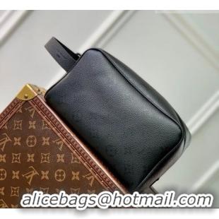 Classic Discount Louis Vuitton Locker Dopp Kit Clutch in Black Monogram Midnight Canvas M26810 2026