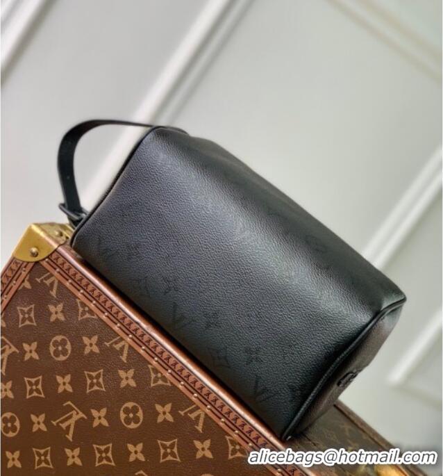 Classic Discount Louis Vuitton Locker Dopp Kit Clutch in Black Monogram Midnight Canvas M26810 2026