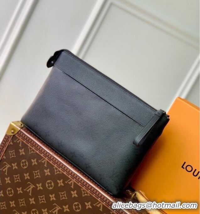 Well Crafted Louis Vuitton Pochette Voyage Souple Pouch in Monogram Midnight Canvas M26741 2026