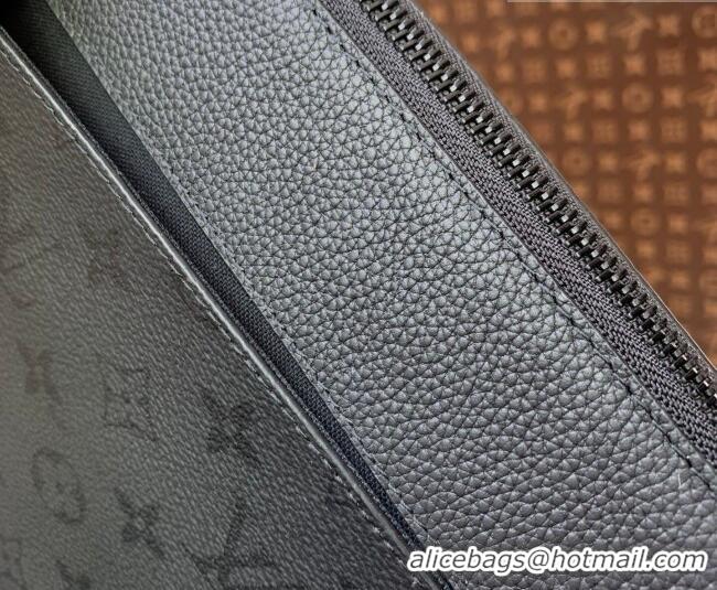 Well Crafted Louis Vuitton Pochette Voyage Souple Pouch in Monogram Midnight Canvas M26741 2026