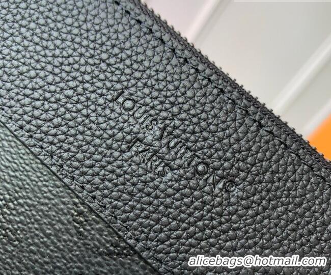 Well Crafted Louis Vuitton Pochette Voyage Souple Pouch in Monogram Midnight Canvas M26741 2026