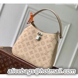 Big Discount Louis Vuitton All Around PM Bag in Perforated Mahina Leather M27336 Beige 2026