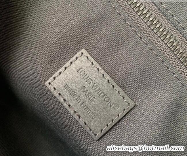 Top Grade Louis Vuitton Mens Christopher Messenger Bag in Black Taurillon Monogram Leather M28324 Black 2026