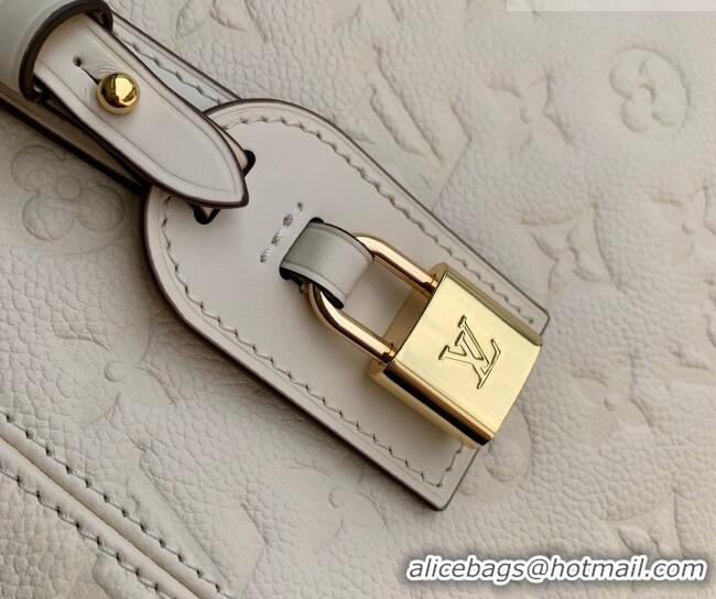 Best Price Louis Vuitton All In One PM Tote Bag in Crème White Monogram Leather M29337 2026