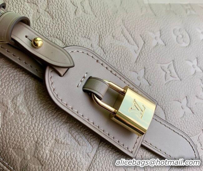 Trendy Design Louis Vuitton All In One MM Tote Bag in Tourterelle Grey Monogram Leather M25889 2026