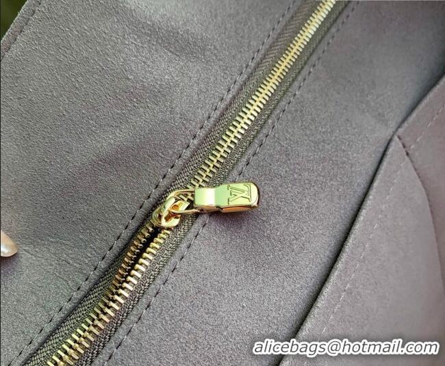 Trendy Design Louis Vuitton All In One MM Tote Bag in Tourterelle Grey Monogram Leather M25889 2026