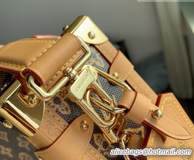 Well Crafted Louis Vuitton Side Trunk MM Bag in Dark Chocolate Monogram Origine Ebene M28386 2026