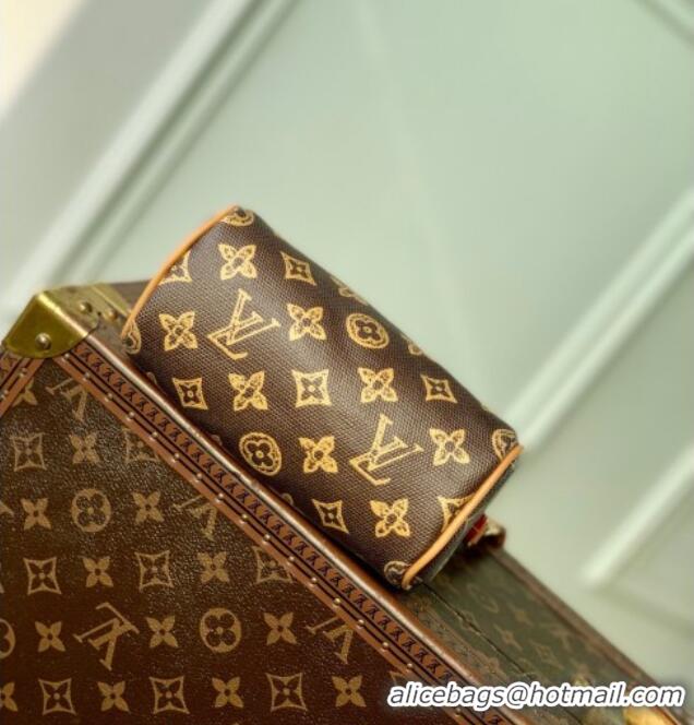 Classic Discount Louis Vuitton Nano Speedy Bag in Dark Chocolate Monogram Origine Ebene M27610 2026