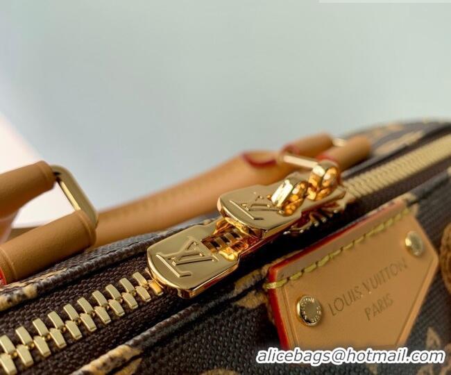 Buy Discount Louis Vuitton Speedy Trunk 20 Bag in Dark Chocolate Monogram Origine Ebene M28102 2026