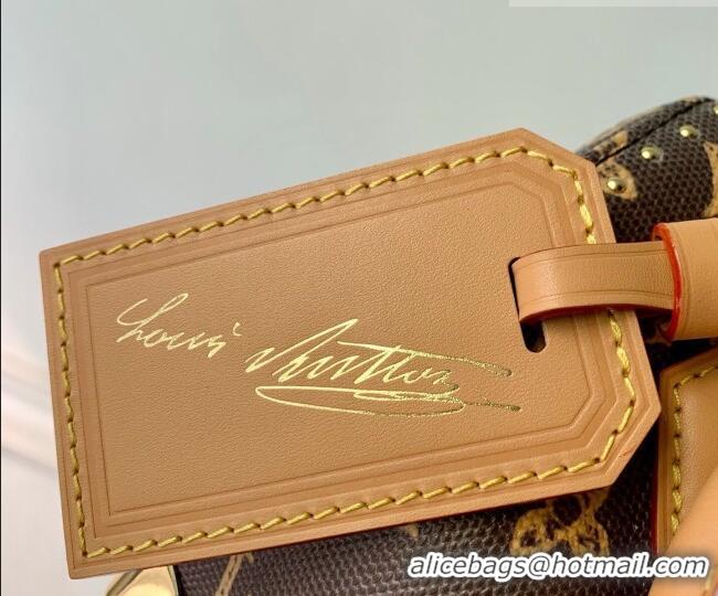 Buy Discount Louis Vuitton Speedy Trunk 20 Bag in Dark Chocolate Monogram Origine Ebene M28102 2026
