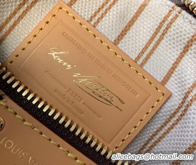 Buy Discount Louis Vuitton Speedy Trunk 20 Bag in Dark Chocolate Monogram Origine Ebene M28102 2026