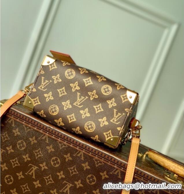 Buy Discount Louis Vuitton Speedy Trunk 20 Bag in Dark Chocolate Monogram Origine Ebene M28102 2026