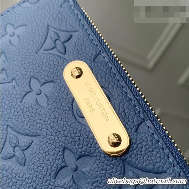 Fashion Discount Louis Vuitton Margot Wallet in Monogram Leather M27757 Blue Jean 2026