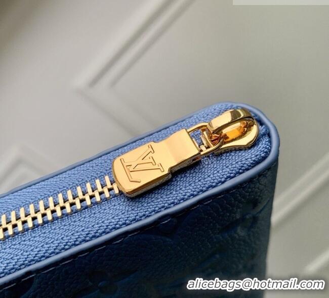 Fashion Discount Louis Vuitton Margot Wallet in Monogram Leather M27757 Blue Jean 2026