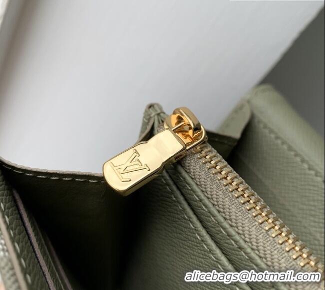 Buy Discount Louis Vuitton Sarah Wallet in Monogram Denim M28280 Khaki Green 2026
