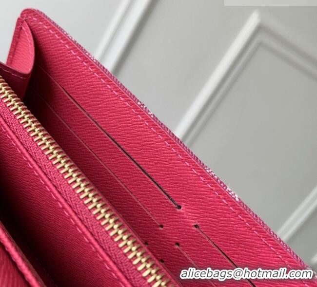 Good Taste Louis Vuitton Sarah Wallet in Monogram Denim M28280 Fuchsia Pink 2026