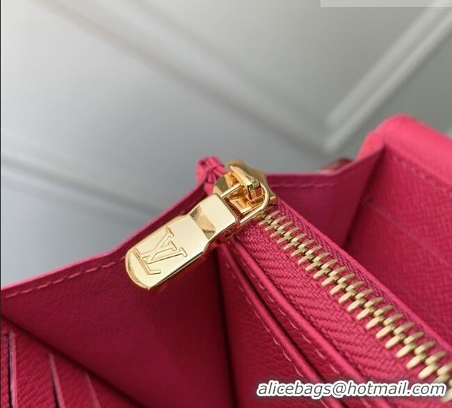 Good Taste Louis Vuitton Sarah Wallet in Monogram Denim M28280 Fuchsia Pink 2026