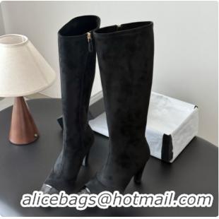 Pretty Style Chanel Suede High Boots G47517 Black 2026