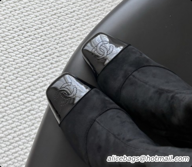 Pretty Style Chanel Suede High Boots G47517 Black 2026