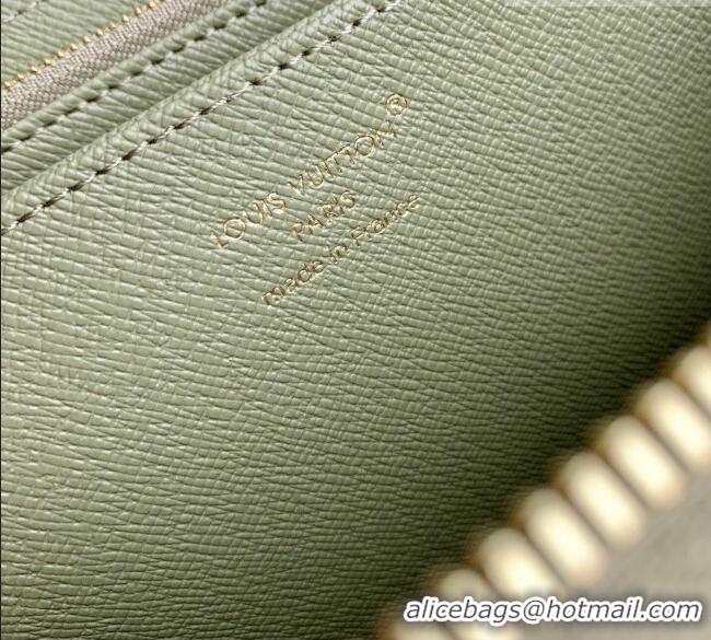 Good Quality Louis Vuitton Zippy Wallet in Monogram Denim M28297 Khaki Green 2026