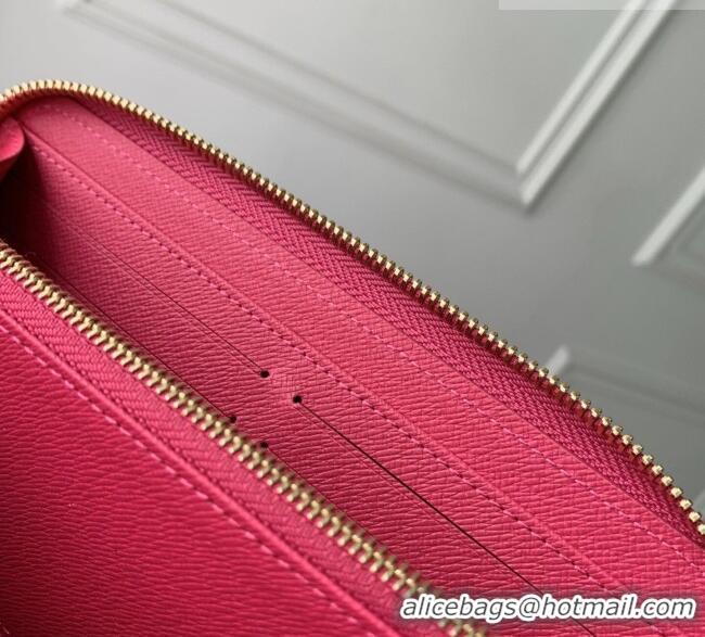 Unique Discount Louis Vuitton Zippy Wallet in Monogram Denim M28297 Fuchsia Pink 2026