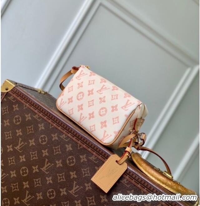 Super Quality Louis Vuitton Pochette Accessoires mini bag in Monogram Origine Beige Linen M28321 2026