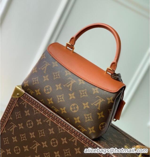 New Design Louis Vuitton Madeleine BB Top Handle Bag in Monogram Canvas and Leather M28288 Cognac Brown 2026