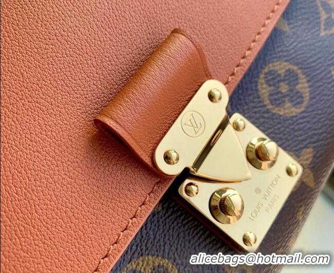New Design Louis Vuitton Madeleine BB Top Handle Bag in Monogram Canvas and Leather M28288 Cognac Brown 2026