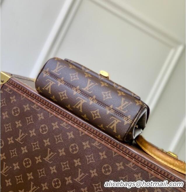 Buy Discount Louis Vuitton Saint-Germain BB Top Handle bag in Monogram Canvas and Leather M26067 Burgundy 2025