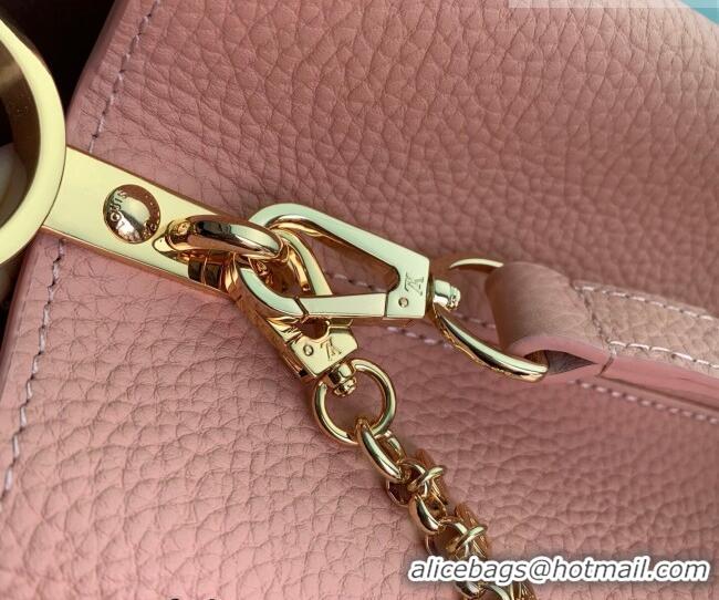 Good Looking Louis Vuitton Capucines BB Bag in Taurillon Leather M28197 Pink 2026